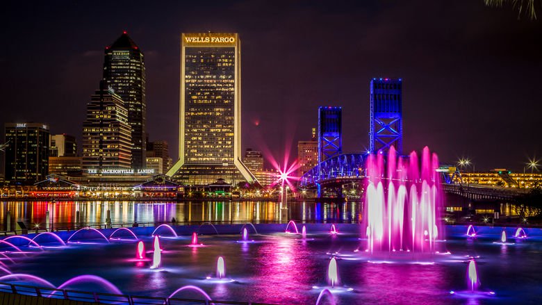 Friendship Fountain Jacksonville, Florida